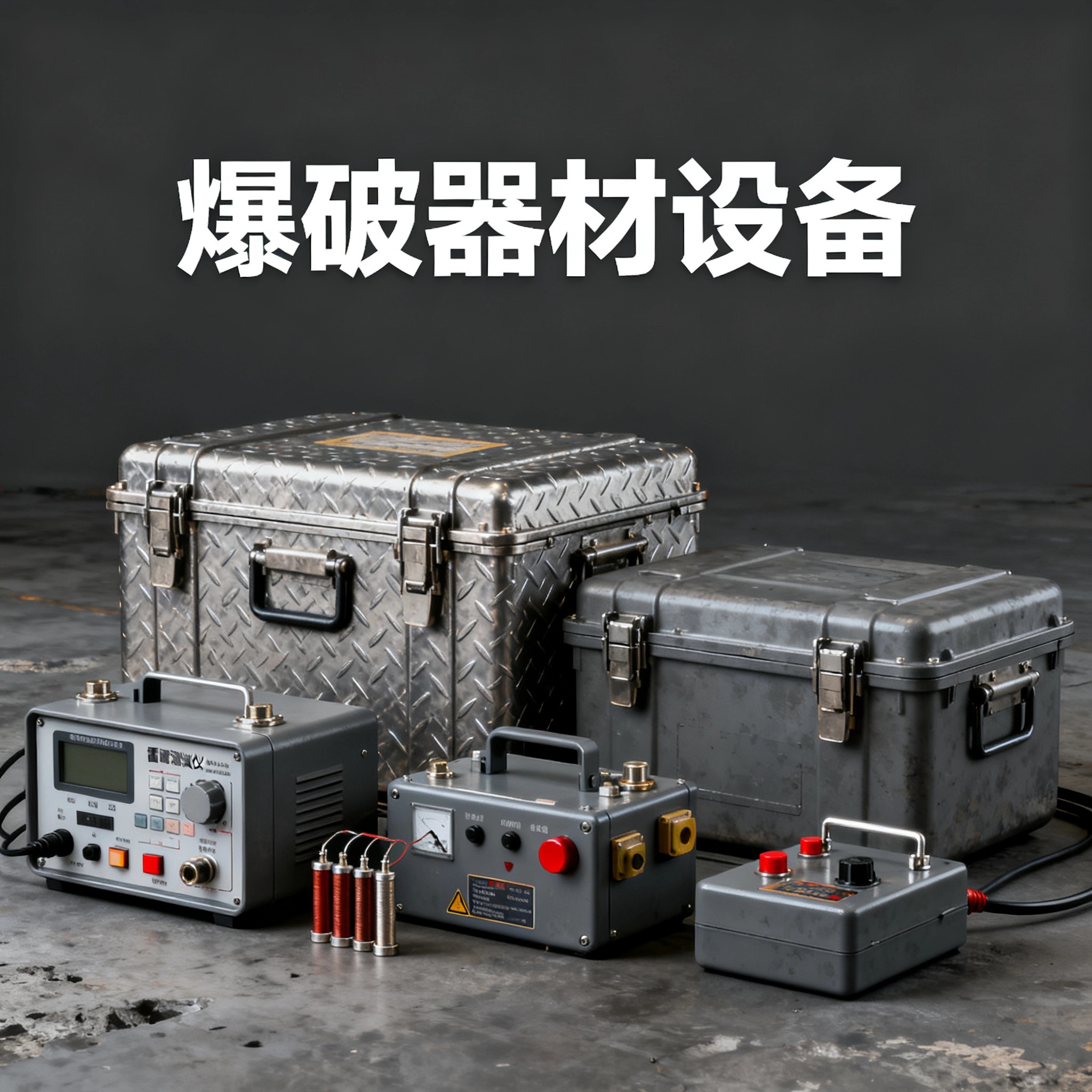 泾县爆破工程师的“兵器库”：常用器材一册通
